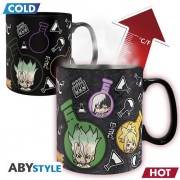 Drinkware - Dr. Stone - Group Formula (Chibi) Heat Change Mug