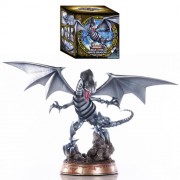 Yu-Gi-Oh! Statues - 14" Blue Eyes White Dragon (Silver Variant) PVC Statue