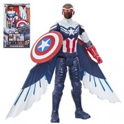 Avengers Figures - 12" Titan Hero Series - Captain America (Sam Wilson) - 5L00