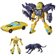 Transformers Figures - Rise Of The Beasts - BA Beast Combiners Bumblebee & Snarlsaber - 5X00