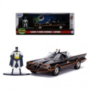 1:32 Scale Diecast - Hollywood Rides - DC - Batman 1966 Classic TV Series - Batmobile w/ Batman