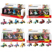 1:64 Scale Diecast - Hot Wheels - Mario Kart - 4-Pack Assortment