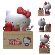 Hello Kitty Figures - Nissin Cup Noodles x Hello Kitty - 8" Lets Have A Cup Noodle Vinyl Figure