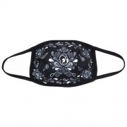 Face Masks - Black Paisley