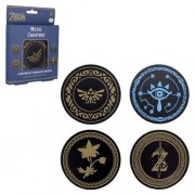 Coasters - Nintendo - The Legend Of Zelda - Metal Coasters