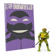 BST AXN Best Action Figures - TMNT - 5" Donatello + Comic