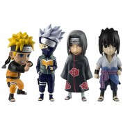 Mininja Figures - Naruto Shippuden - 4pc Series 01 Set