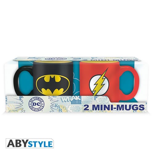 Drinkware - DC - Batman & Flash Espresso Mug 2-Pack