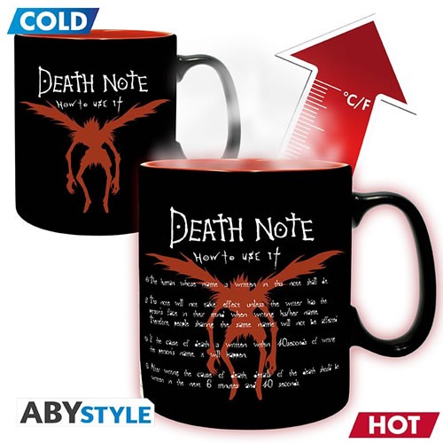 Drinkware - Death Note - Light And Ryuk Heat Change Mug