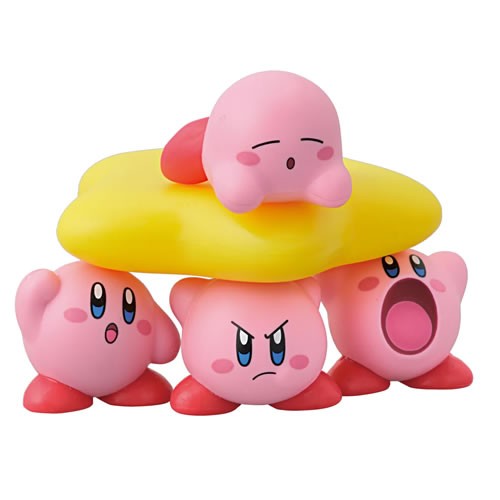 Nosechara Figures - Kirby - Kirby Stacking Figures