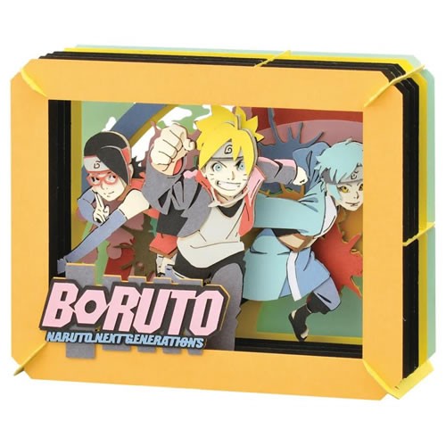 Paper Theater Kits - Boruto: Naruto Next Generations - PT-126 Boruto New Team 7