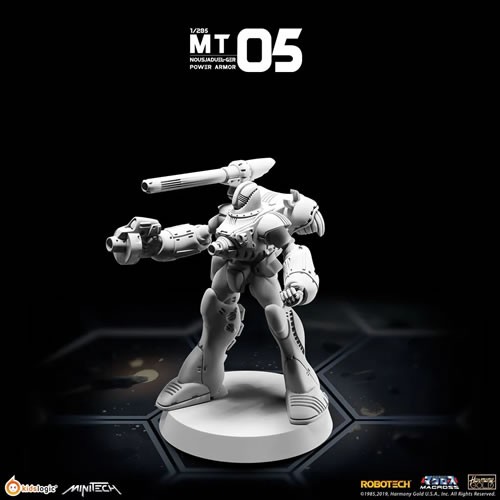 Minitech Miniature Model Kits - Macross / Robotech - Nousjaduel-Ger Power Armor