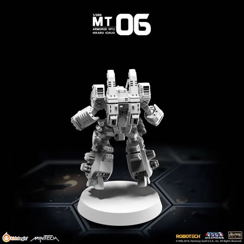 Minitech Miniature Model Kits - Macross / Robotech - Armored VF-1J (Hikaru Ichijo Ver)