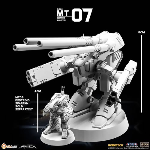 Minitech Miniature Model Kits - Macross / Robotech - Destroid Monster