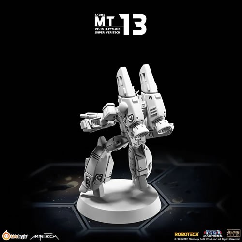 Minitech Miniature Model Kits - Macross / Robotech - VF-1S Super Veritech Battloid Mode