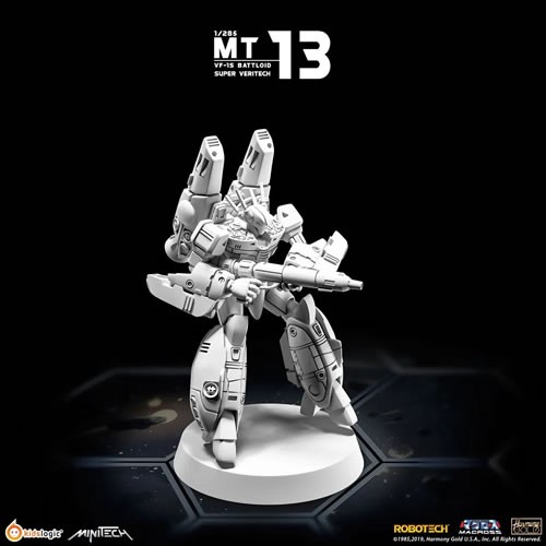 Minitech Miniature Model Kits - Macross / Robotech - VF-1S Super Veritech Battloid Mode