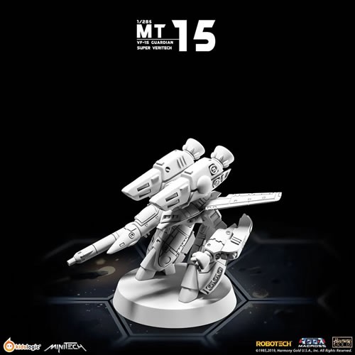 Minitech Miniature Model Kits - Macross / Robotech - VF-1S Super Veritech Guardian Mode