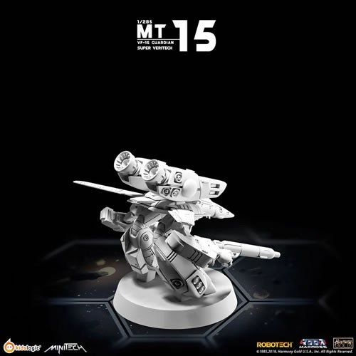 Minitech Miniature Model Kits - Macross / Robotech - VF-1S Super Veritech Guardian Mode