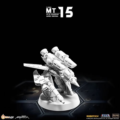 Minitech Miniature Model Kits - Macross / Robotech - VF-1S Super Veritech Guardian Mode