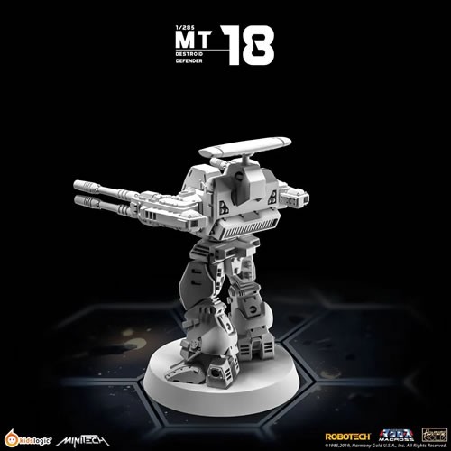 Minitech Miniature Model Kits - Macross / Robotech - Destroid Defender