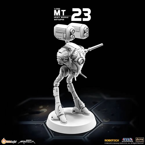 Minitech Miniature Model Kits - Macross / Robotech - Heavy Missile Battlepod 3-Pack