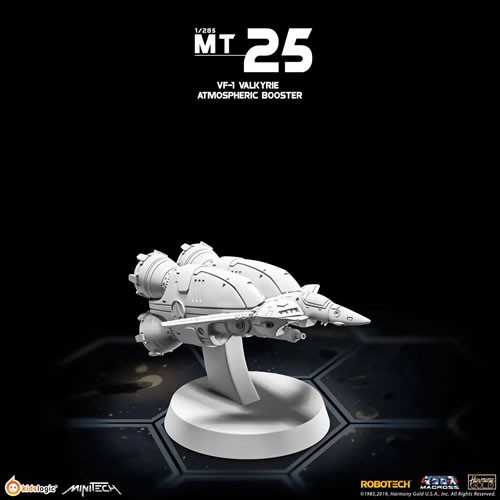 Minitech Miniature Model Kits - Macross / Robotech - Veritech VF-1 Valkyrie Atmospheric Booster