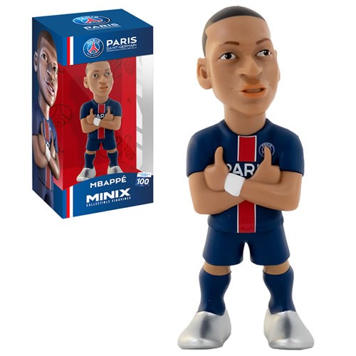 Mego Minix Figures - European Football - Kylian Mbappe Lottin