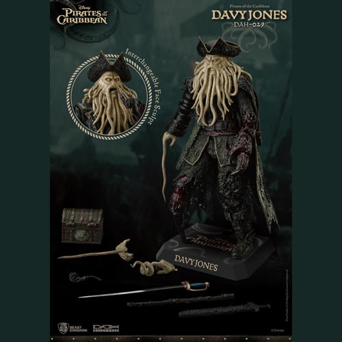 Dynamic 8-ction Heroes Figures - Pirates Of The Caribbean: At World's End - DAH-029 Davy Jones