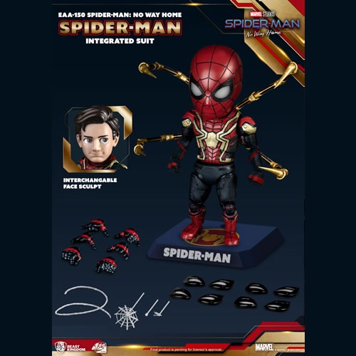 Egg Attack Figures - Marvel - Spider-Man No Way Home - EAA-150 Spider-Man Integrated Suit