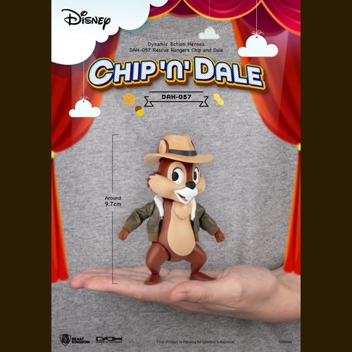 Dynamic 8-ction Heroes Figures - Disney / Rescue Rangers - DAH-057 Chip & Dale