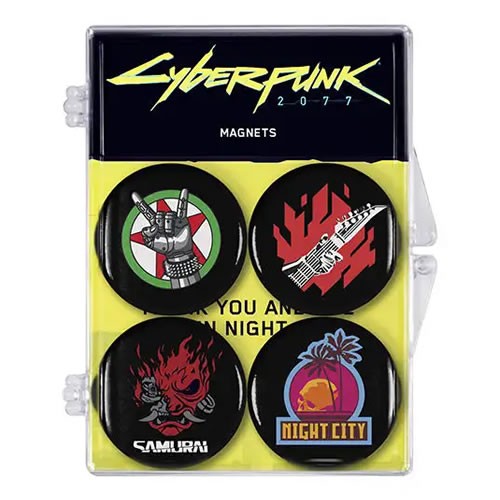 Magnets - Cyberpunk 2077 - Magnet 4-Pack #1