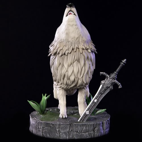 Dark Souls Statues - 9" The Great Grey Wolf Sif PVC Statue (Standard Edition)