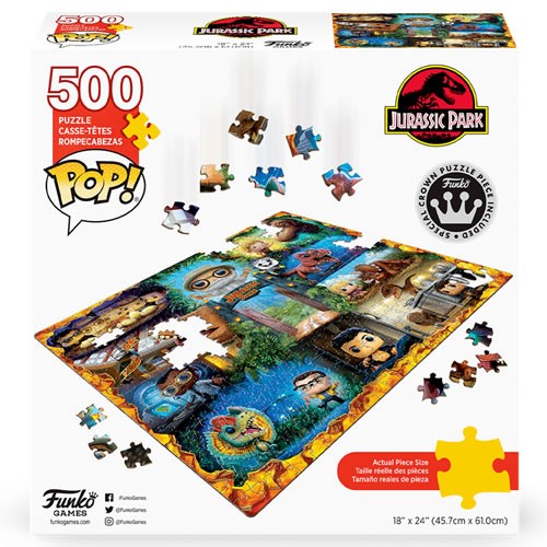 Pop! Puzzles - 500 Pcs - Jurassic Park