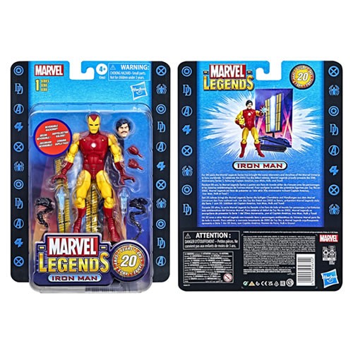 Marvel Legends 6" Figures - 20th Anniversary Series 1 - Iron-Man - 5L00