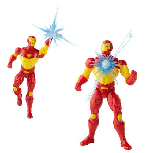 Marvel Legends 6" Figures - Deluxe Retro Iron Man Exclusive - 5L00