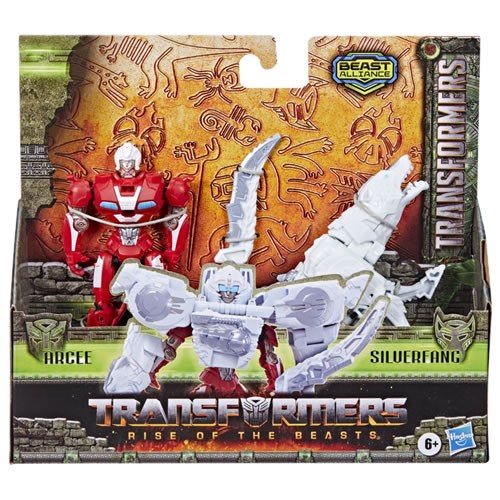 Transformers Figures - Rise Of The Beasts - BA Beast Combiners Arcee & Silverfang - 5X00