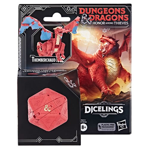 Dungeons & Dragons Figures - Honor Among Thieves - D&D Dicelings Themberchaud (Red Dragon) - 5L00