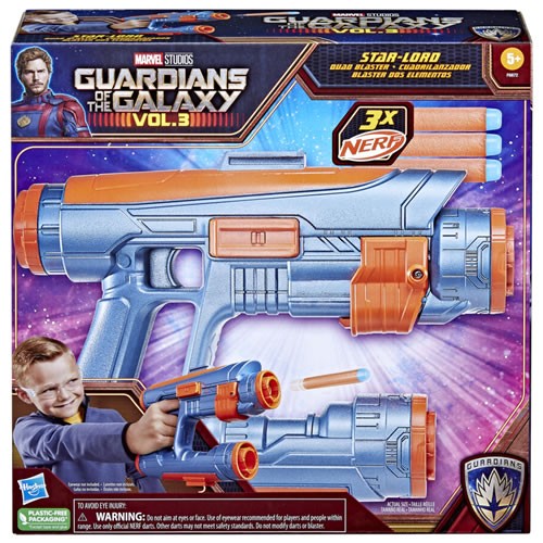 Guardians Of The Galaxy: Volume 3 Roleplay - Nerf - Star-Lord Quad Blaster - AS00