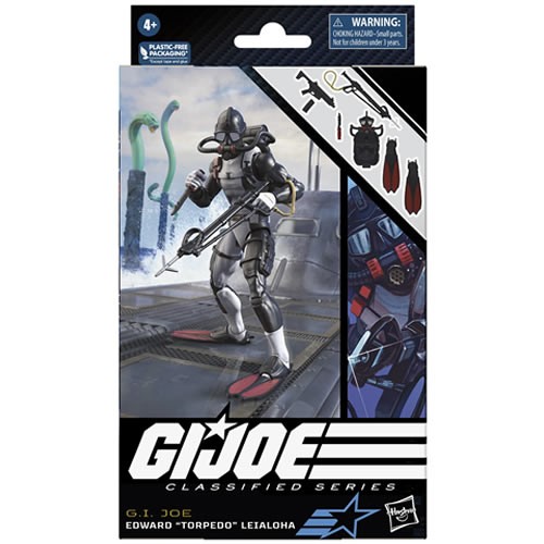 G.I. Joe Figures - 6" Classified Series - 73 Edward Torpedo Leialoha - 5X00