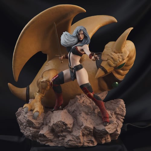 Heavy Metal Statues - 1/10 Scale Taarna Deluxe Statue