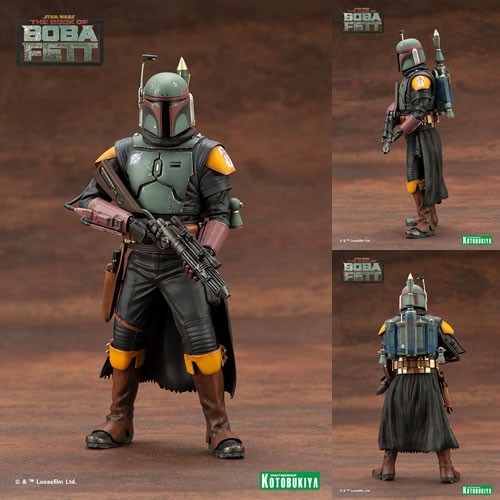 ArtFX+ 1/10 Scale Statues - Star Wars - The Book Of Boba Fett - Boba Fett