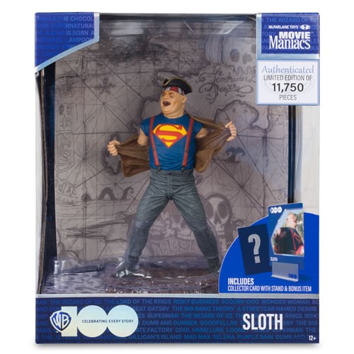 Movie Maniacs Figures - S02 - 6" Scale WB 100th Anniversary - Sloth (The Goonies) Posed Figure