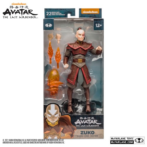 Avatar: The Last Airbender Figures - S02 - 7" Scale Prince Zuko (Book One: Water)