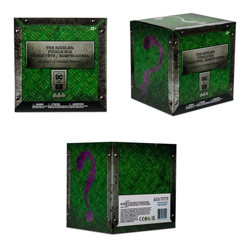 DC Comics Prop Replicas - The Riddler: Puzzle Box By Edward Nygma