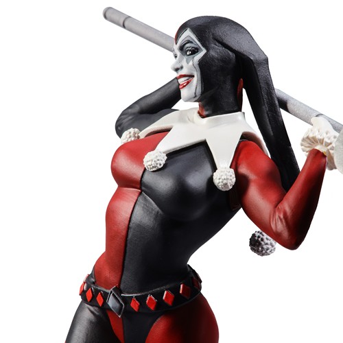 Harley Quinn Red, White & Black Statues - 1/10 Scale Harley Quinn By Stjepan Sejic