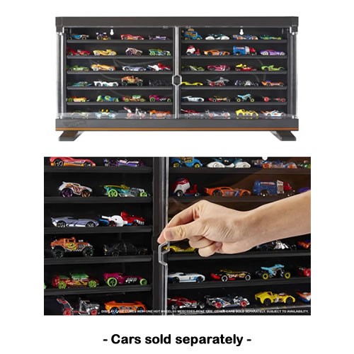 1:64 Scale Diecast - Hot Wheels - Display Case w/ Exclusive Car