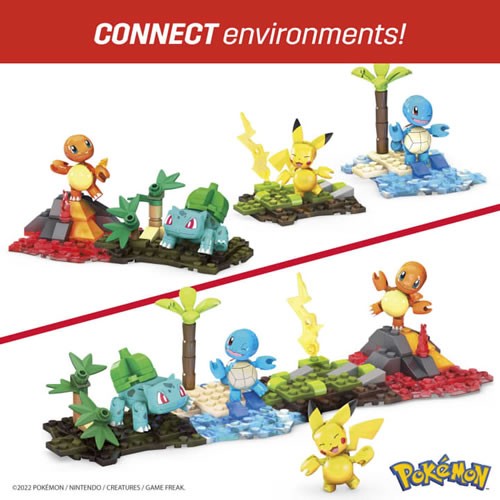 Mega Building Sets - Pokemon - Kanto Region Team