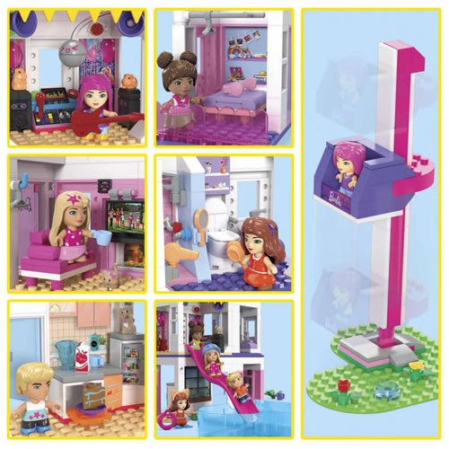 Mega Building Sets - Barbie - Color Reveal Barbie DreamHouse