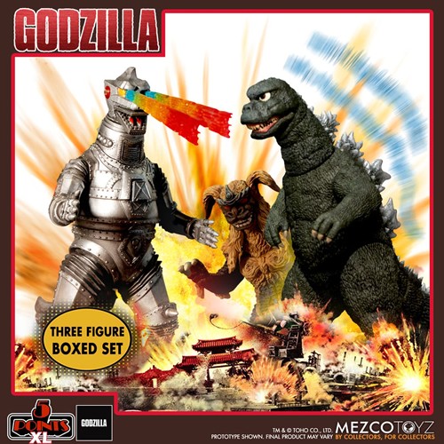 5 Points XL Figures - Godzilla Vs Mechagodzilla (1974) - Three Figure Boxed Set