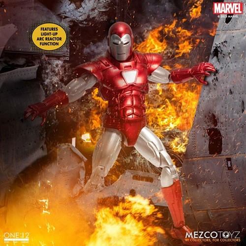 One:12 Collective Figures - Marvel - Iron Man: Silver Centurion Edition